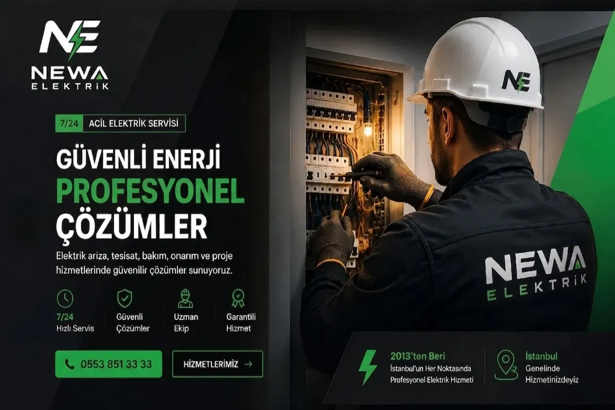 Newa Elektrik | İstanbul Elektrikçi, Elektrik Arıza ve Tesisat Hizmetleri